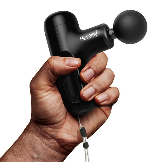 HEYCHY Super Mini Massage Gun Cute X1 My Store Black 